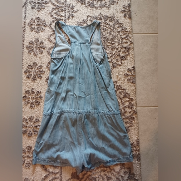 Soft Joie Mendra Romper in Vintage Chambray Size XXS - Picture 3 of 6